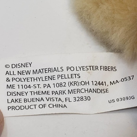 Disneyland Resort Walt Disney World Chip Plush 8" Stuffed Animal Toy Character - Picture 7 of 7